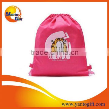 2014 New design Drawstring non woven bag