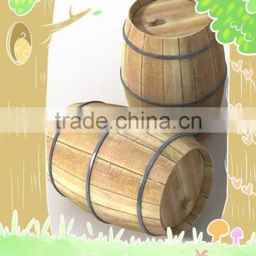 2014 Eco-friendly wooden wine barrel with tap