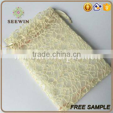 China factory personalized organza bags with mesh