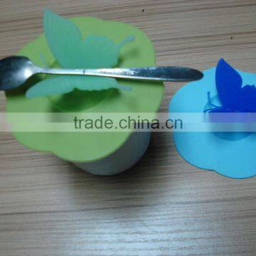 Flower Cup Cover Food Grade Silicone Bowl Lid photo-3