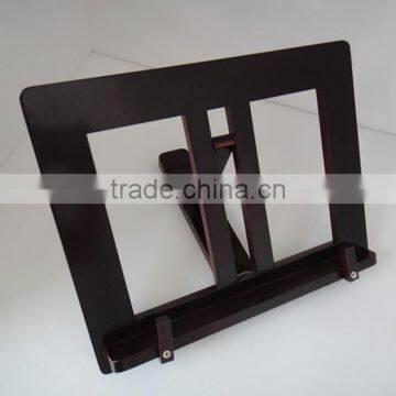 Adjustable Wooden Hands Free Reading Bookend photo-2