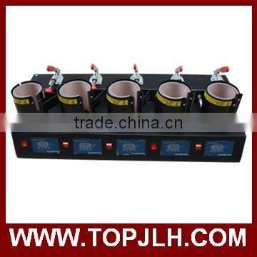 New Arrival Individual Timer Sublimation 5 in 1 Mug Machine