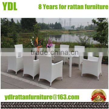Youdeli Family Fiber Outdoor Dining Table Set