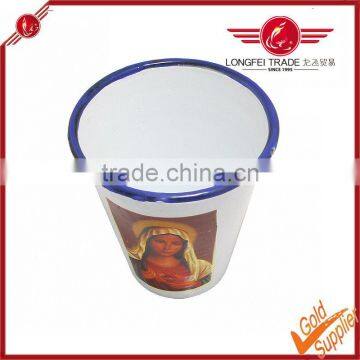 logo printing enamel cone cups