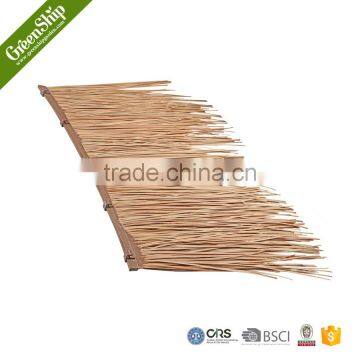 UV Protective & Waterproof Plastic Thatch Roof for Garden and Hotel Decoration