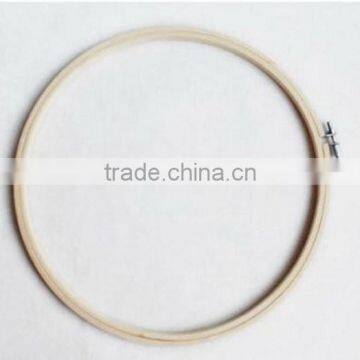 New products wholesale round bamboo embroidery hoop in needlework for promotional gifts made in china