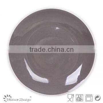 solid colour dinner plate high quality