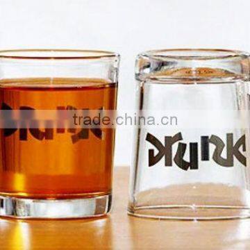 Printed logos Shot Glass