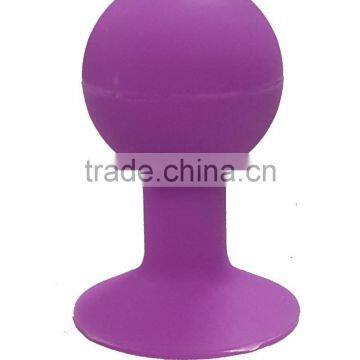 osculum type silicone holder for cell phone