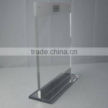 T Shape Acrylic Sign Holder photo-4
