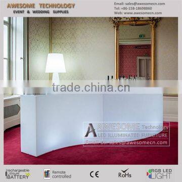 Most Popular Glowing Circle Bar Counter / Led Semi-circle Bar Lighting photo-4