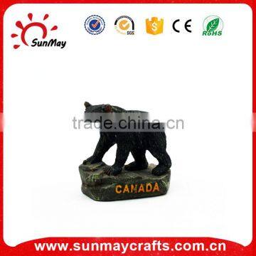 Wholesale hot sale resin Canada bear souvenir for sale