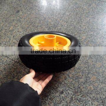 Solid Rubber Wheel Tyre and Plastic Rim 3.50-8 photo-4