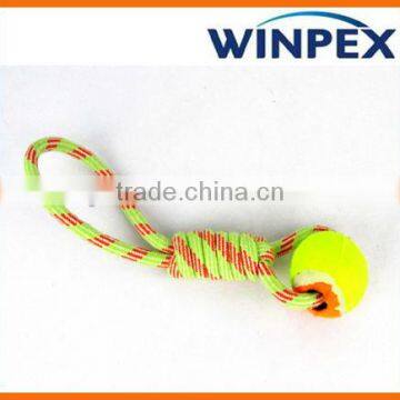 Tennis dog toy, Dog tennis rope, Twist rope dog toy