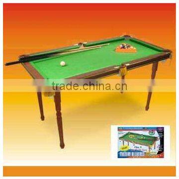 mini wooden billiard table (pool table)