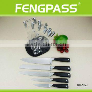 Safty Design Stainless Steel Kitchen Knife Set(609-33-70) photo-3