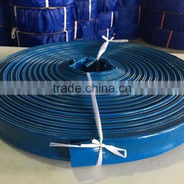 3" Blue Heavy Duty PVC Lay Falt Hose photo-2