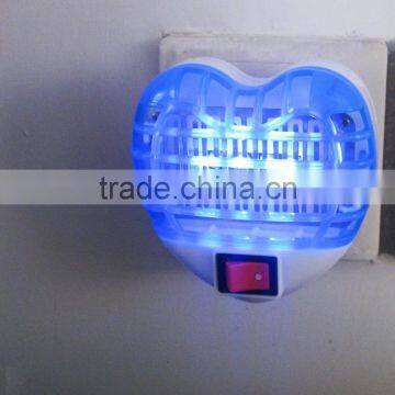 Heart Shape Plastic Electronic Mosquito Killing Lamp photo-4
