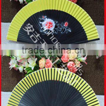 hot selling factory hand folding silk fan