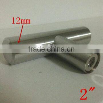 2" 12mm Solid Stainless Steel 201 T-Knob Drawn Pull 30020