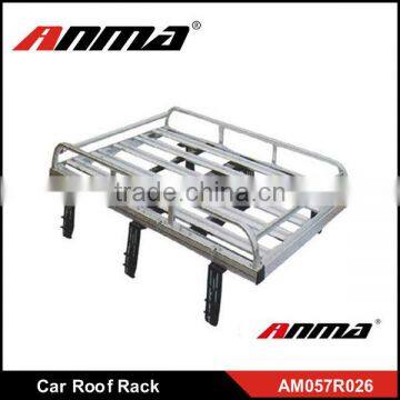 2017 new Universal chrome metal Car roof aluminium roof rack