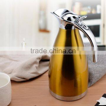 Hot Sale 2L Metal Stainless Steel Short Mouth Insulated Water Pitcher photo-5