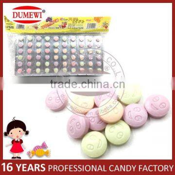 Smile Emoji Round Tablet Candy Dextrose Pressed Sugar Candy photo-2