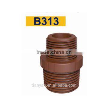 TY High Quality PP Threaded Pipes&fittings REDUCING MALE ADAPTER Eco-friendly Cheap Price Full Size Factory Price List Discount photo-2