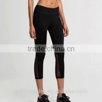 Fashion womens sports pants elastic yogo fintess Gym leggings