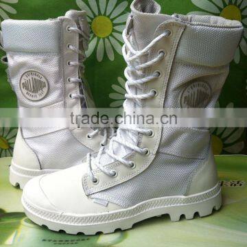 military boots canvas