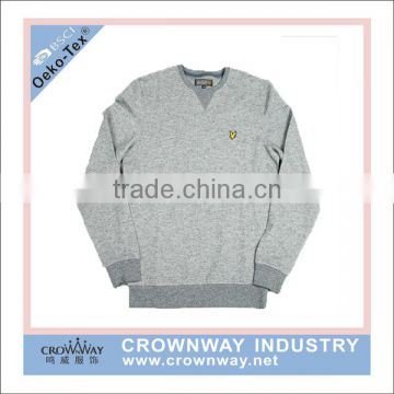 fashion cheap plain vintage french terry crewneck sweatshirt