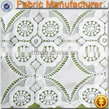 E cicheng textile Wholesale fashion purple heavy chemical lace fabric