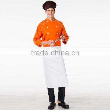 Hot Sale High Quality Yellow Chef Jacket Uniform photo-2