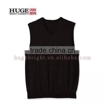 New Fashion Comfortable Regular Fit V Neck Sleevesless Sweater Vest photo-2