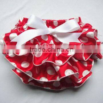 Adorable Baby Diaper, Satin Baby Bloomers, Wholesale Baby Ruffle Bloomers photo-5