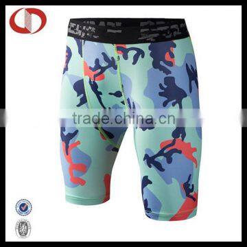 Sublimation printing mens gym shorts