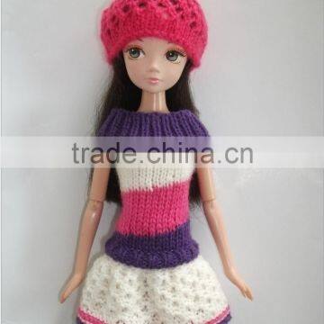 High Quality 12 Inch Doll Clothing Handmade Doll Clothes 12" American Baby Doll Sweater photo-6