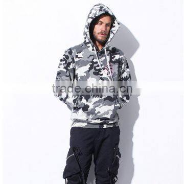 MSW0003 New American tide brand men Snow White camouflage perfect version of printing head men's sweater