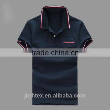 Trade Assurance Premium Cotton Designer Unbranded Polo Shirts With Pocket photo-2