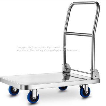 1000kg Platform Hand Truck Cart Welded Frame Easy Installation