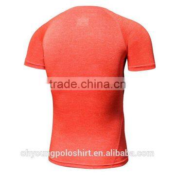 2017 Hot Sale Custom Mens Dry Fit t Shirt Bodybuilding Fitness Compression Gym T-shirts Online Shopping photo-4