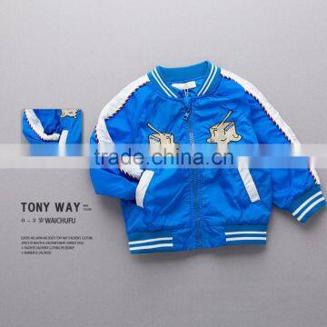 S16359A Kids New 2017 Children Baseball Jacket Boys Coat photo-2