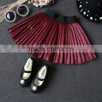 S15192A New Style Cotton Factory Price European Style Children Mini Skirts photo-5