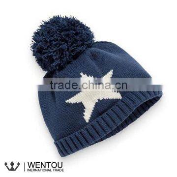 Wholesale Cotton Knitted Children Winter Hats