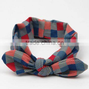 Wholesale Checked Headband ,Cotton Hairbands photo-6