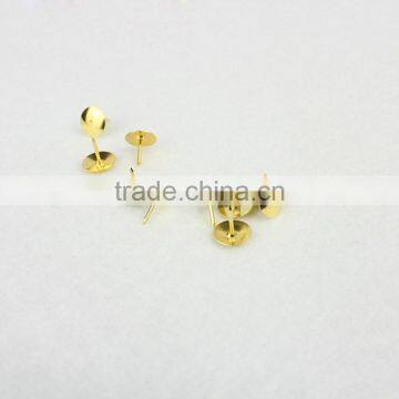 Gold Metal Push Pins for Office Stationery photo-2