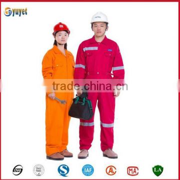 Fire Retardant cotton Mechanic safety workwear coveralls