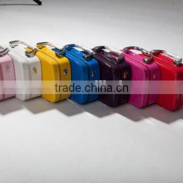 Handbag Cosmetic Bags & Cases rectangle fluorescence color woman make up bag