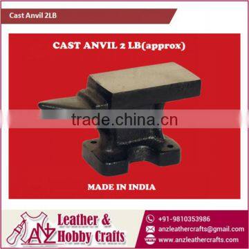 Strong and Sturdy Cast Anvil for Leather Crafting