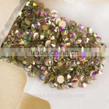 Bling Bling 16 Cuts Rhinestones Non Hotfix Flatback Crystal AB for Nails and Clothing photo-2